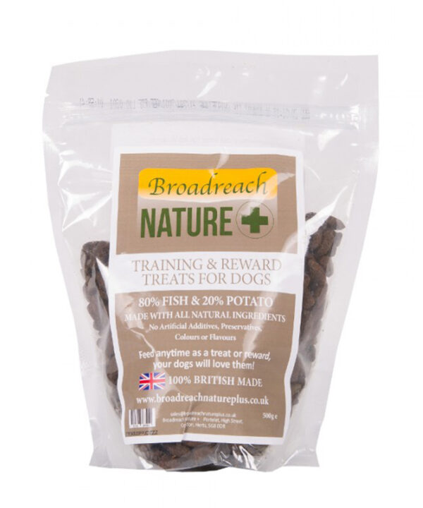 reward treats for dogs fish and potato500g