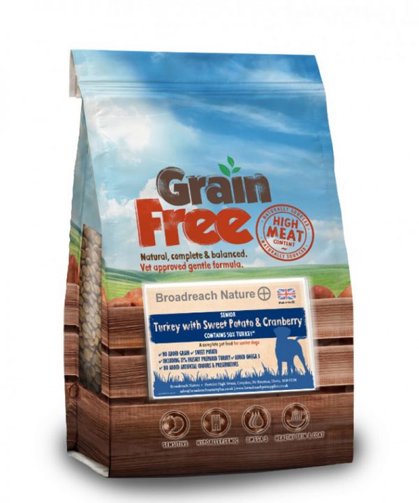 Grain Free Senior Dog Food – Broadreach Nature