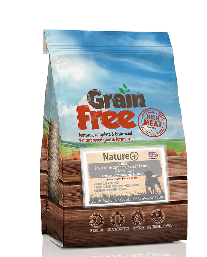 Grain Free Salmon and Trout Dog Food 